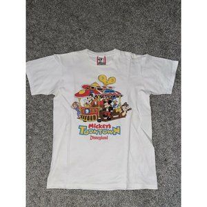 Deadstock Rare Vintage Disneyland Mickeys Toon Town T-shirt